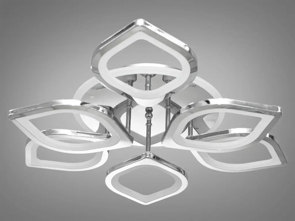 Світлодіодна люстра з пультом Diasha S8073/3+3HR LED 3color dimmer - фото 2