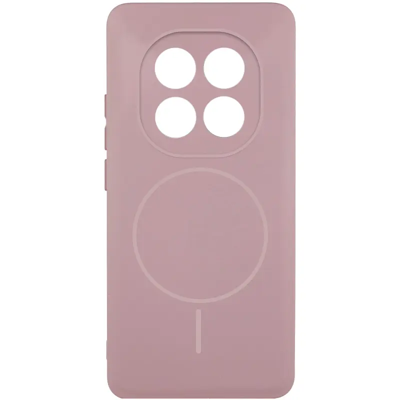 Чехол Silicone Cover Lakshmi Full Camera (AA) with Magnetic Fit для Xiaomi Redmi Note 15 Pro 4G Розовый / Pink Sand