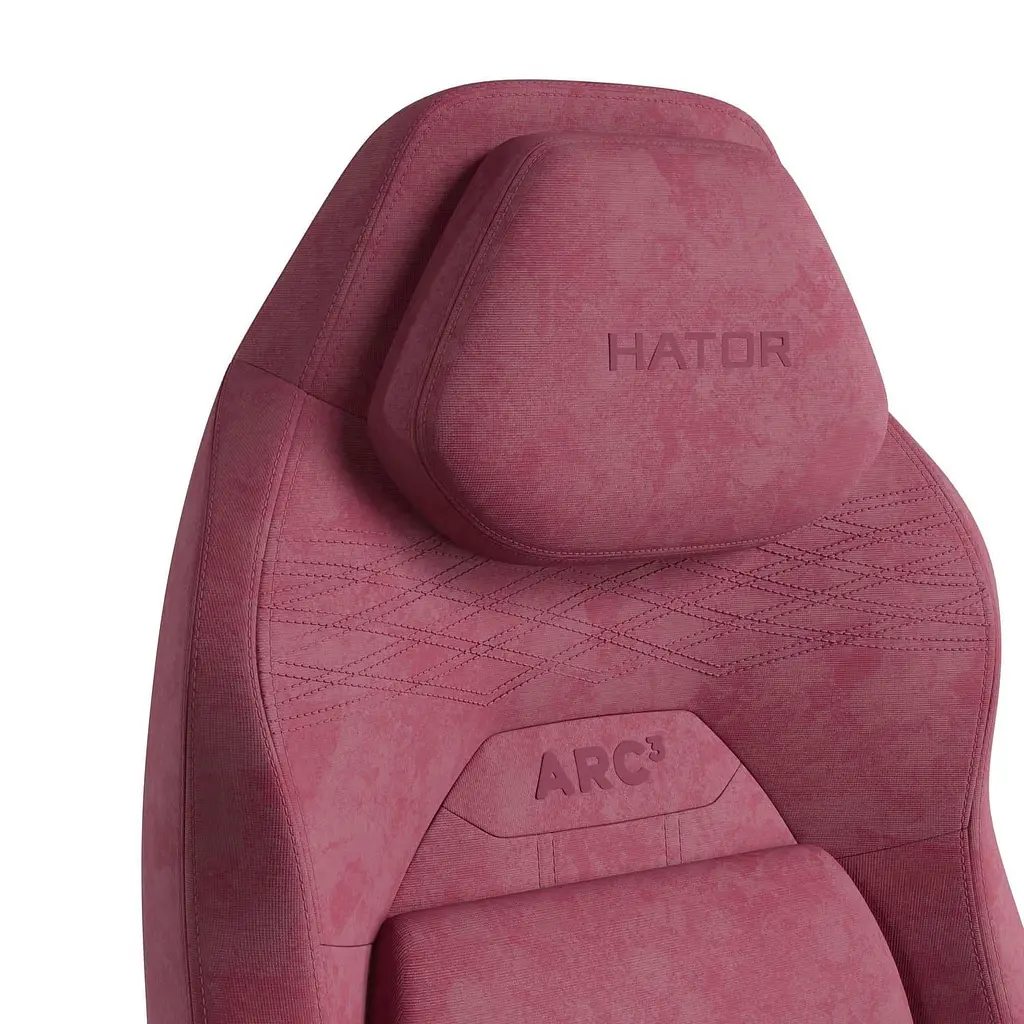 Ігрове крісло HATOR Arc 3 S Velour Orchid Pink (HTC3444S) - фото 4