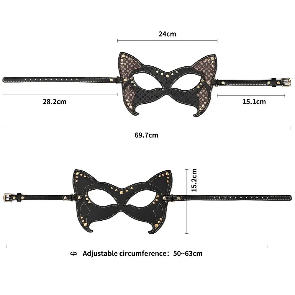 Маска REBELLION REIGN CAT MASK LOVETOYS 66-LV761202 100292 - фото 4