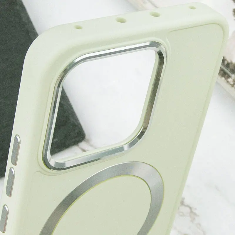 TPU чехол Bonbon Metal Style with MagSafe для Xiaomi Redmi Note 13 Pro 4G / Poco M6 Pro 4G /Note 14S - фото 5
