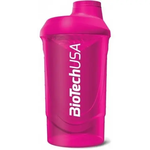 Шейкер BioTech Wave 600 мл, Pink