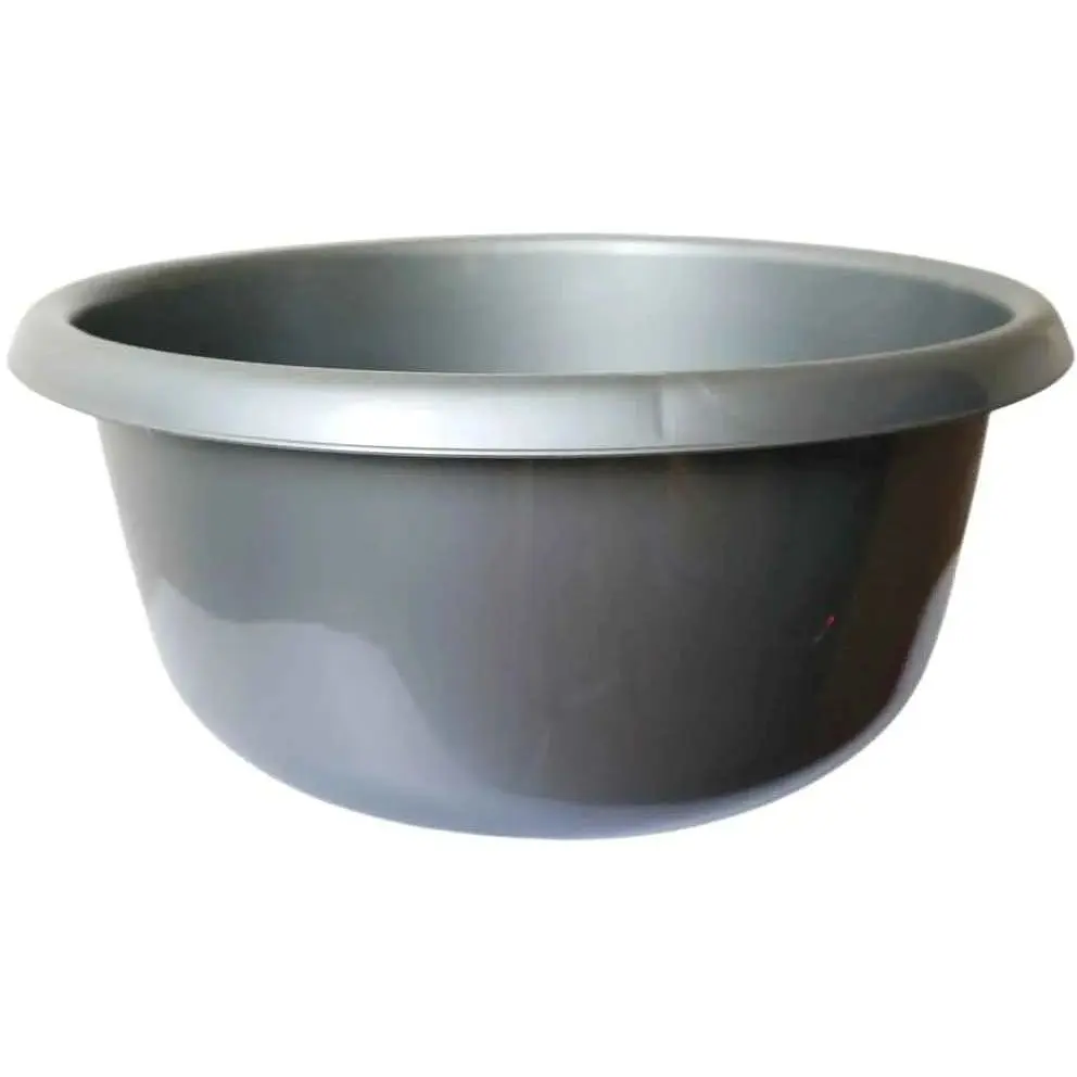 Миска пл 5л сіра 15см M5grey ТМММ-ПЛАСТ