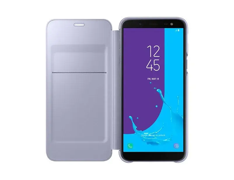Чохол-книжка Samsung Wallet Cover для Samsung Galaxy J6 SM-J600 Violet (EF-WJ600CVEGRU) - фото 5