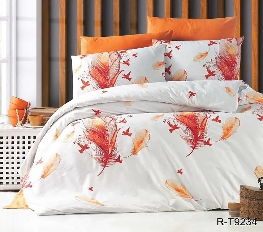 Комплект постільної білизни з компаньйоном (R-T9234) 2-спальний TAG tekstil pbe0037011