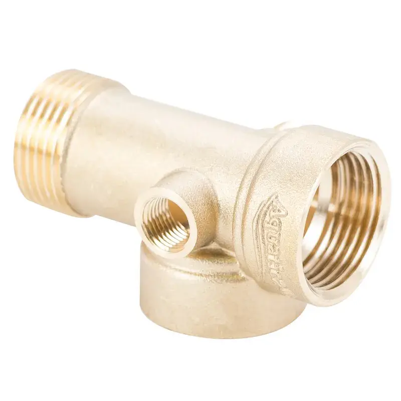 З"єднувач п'яти вивідний 80мм 1"м×1"F×1"F×1/4"M×1/4" F∠180° AQUATICA (779599) - фото 3