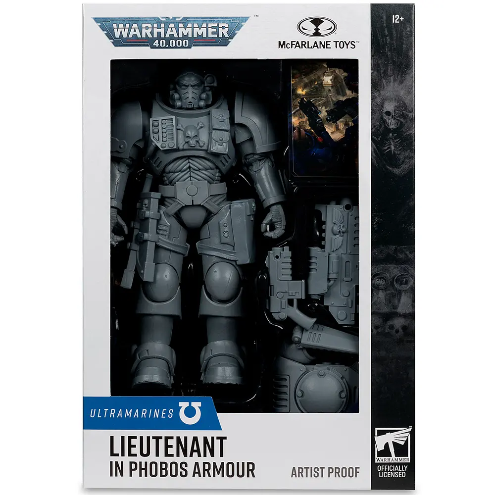 Фигурка Warhammer 40K Lieutenant in Phobos Armour - Ultramarines - Artist Proof 7in (Вархамер 40К) - фото 7