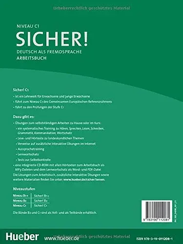 Sicher! C1 Arbeitsbuch mit CD-ROM - фото 2