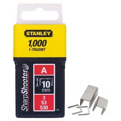 Скоби Stanley Light Duty тип а, 10мм, 1000шт (1-TRA206T) - фото 2