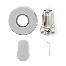 Смеситель для душа Paffoni Candy chrome CA010CR, Хром - фото 4