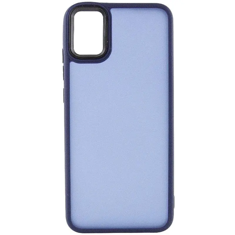 Чохол TPU+PC Lyon Frosted для Samsung Galaxy A07 Navy Blue - фото 2