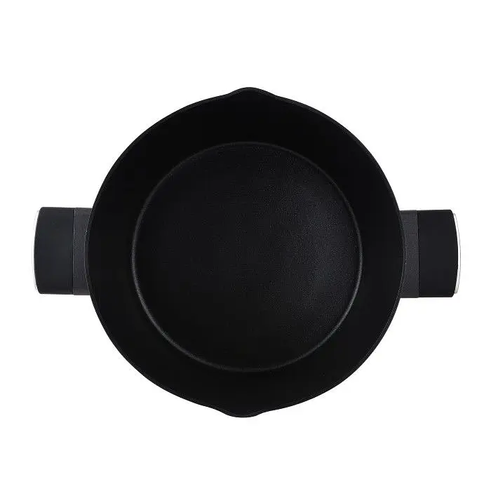 Каструля з кришкою Bergner Ion 6 л (BG-35802-BK) - фото 4