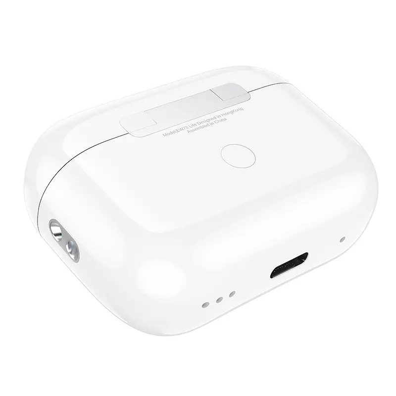 Бездротові TWS навушники Hoco EW72 Lite Soar with Touch Screen White - фото 6