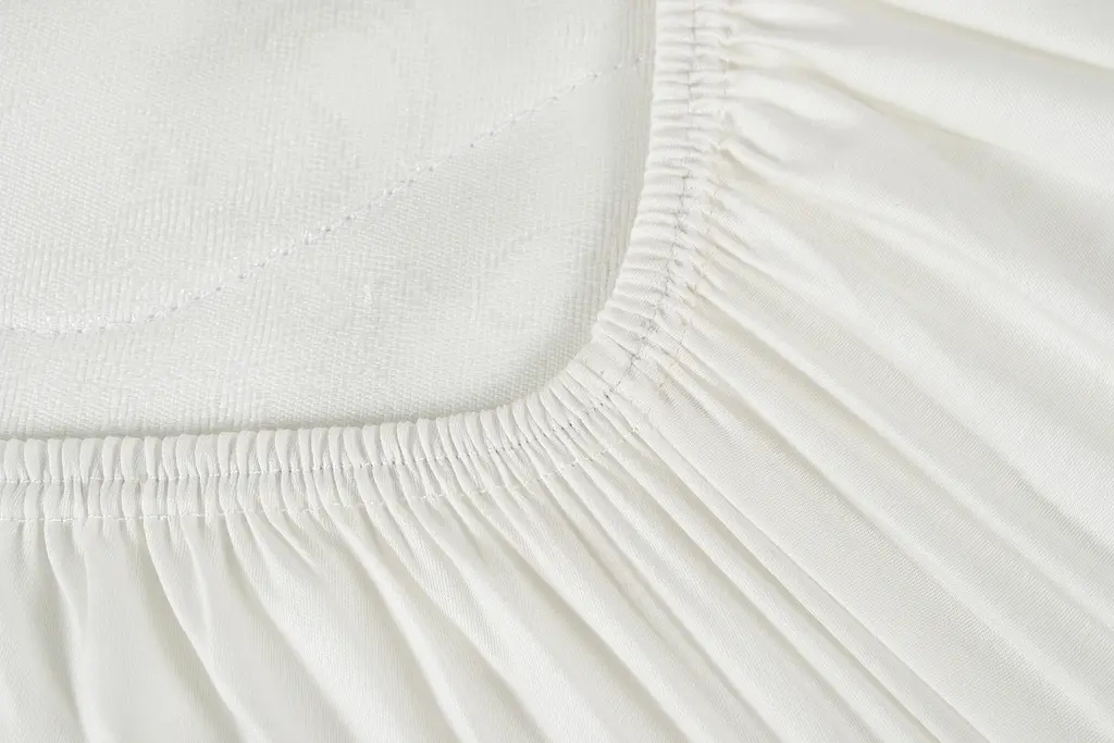 Постельное белье сатин 210ТС Lotus Home - Brista молочный семейный - фото 5