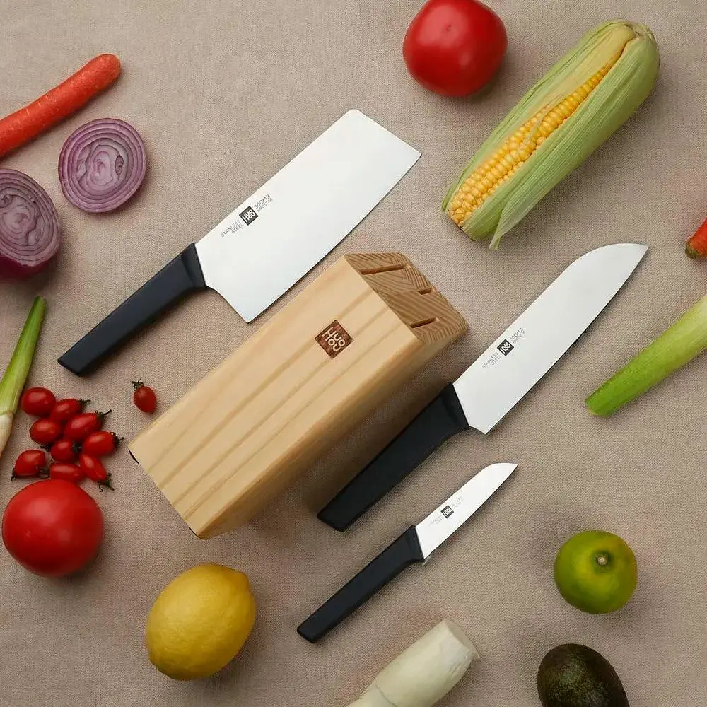 Набір ножів HuoHou Set of Knives with Stand (HU0059) [107106] - фото 4
