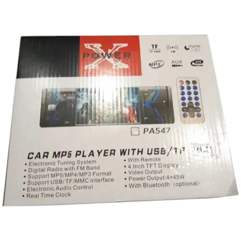 Автомагнитола GRB PA547 MP5 Bluetooth автомобильная магнитола черная - фото 6