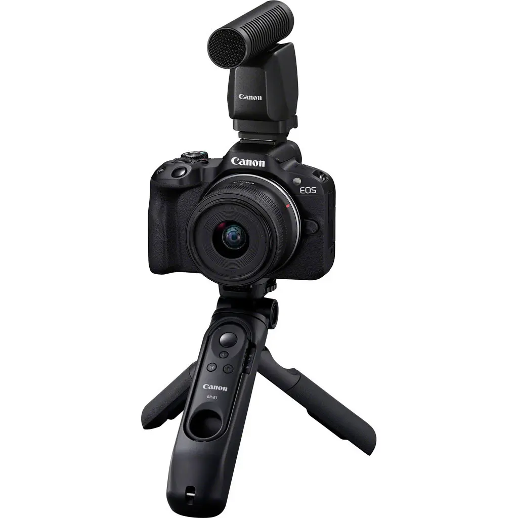 Цифровий фотоапарат Canon EOS R50 + RF-S 18-45 IS STM Black Creator Kit (5811C036)