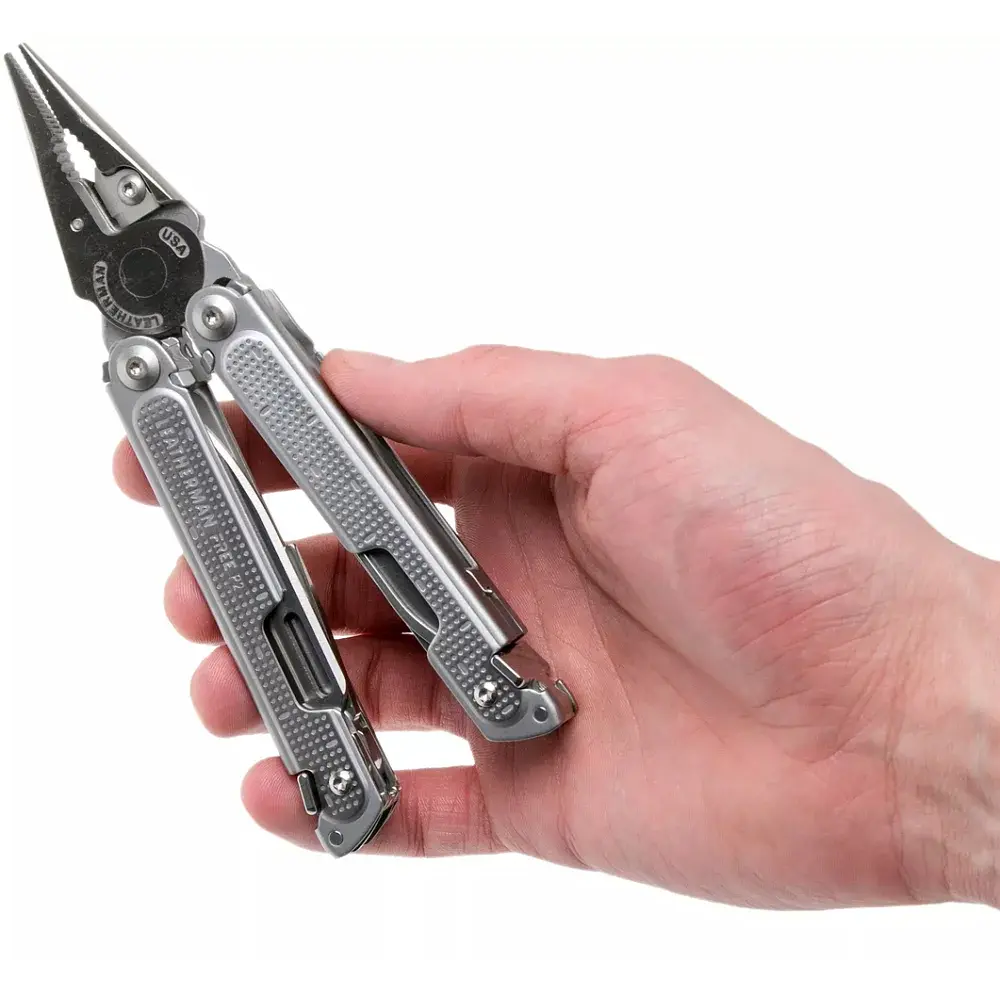 Мультитул Leatherman 832642 Free P4 Silver + чохол - фото 6