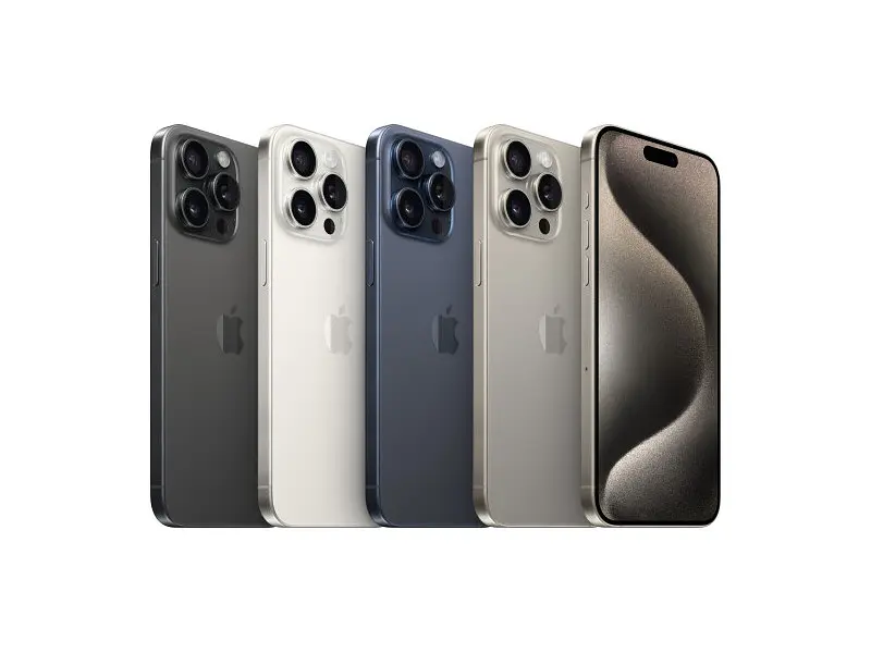 Смартфон Apple iPhone 15 Pro Max 256GB Blue Titanium (MU7A3) - фото 6