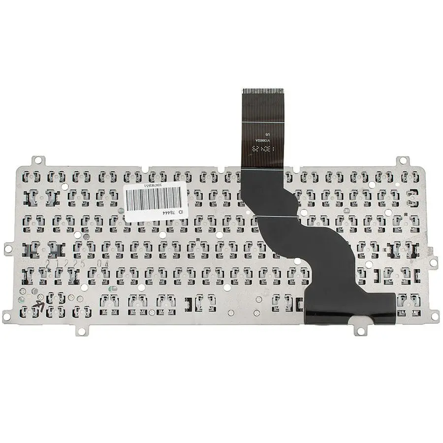 Клавіатура для ноутбука DELL (Inspiron: 3157 3158) rus чорний без фрейма - фото 2