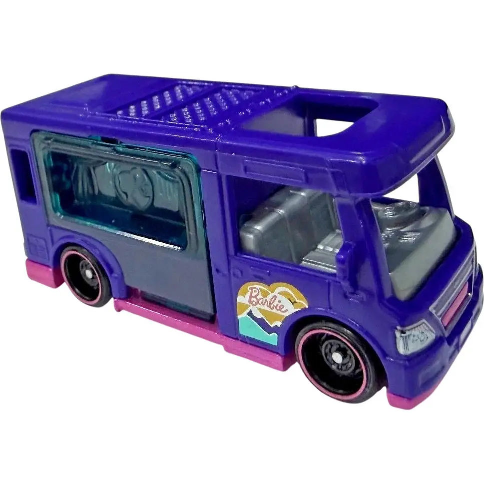 Базовая машинка Hot Wheels Mattel Barbie Dream Camper фиолетовая (5785) JJK72-N521 - фото 2