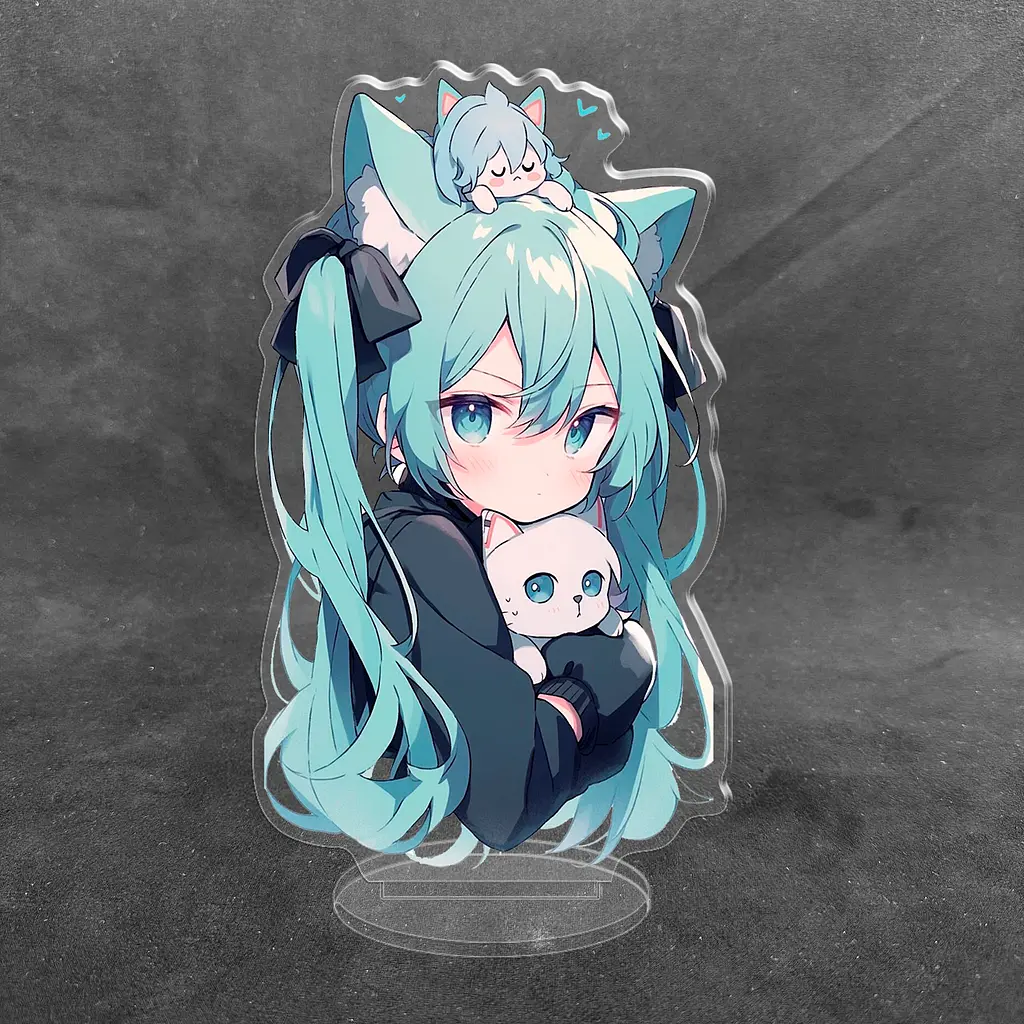Акрилова колекційна фігурка Hatsune Miku Хатсуне Міку 5 15 см - фото 2