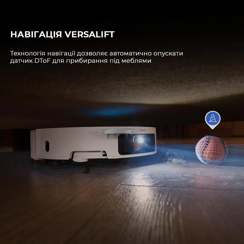 Робот-пылесос Dreame X50 Ultra Complete RLX85CE-4-WH White - фото 2