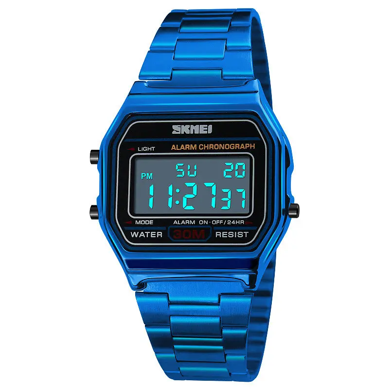 Наручний годинник чоловічий Skmei 1123 Blue, 1123BU (12316) - фото 2