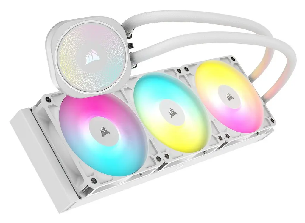Система водяного охолодження Corsair Nautilus 360 RS ARGB White (CW-9060095-WW) - фото 2