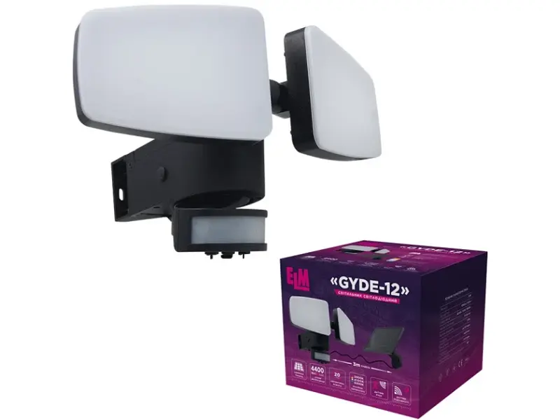 Вуличний прожектор ELM Gyde 12W IP54 (26-0128) - фото 5