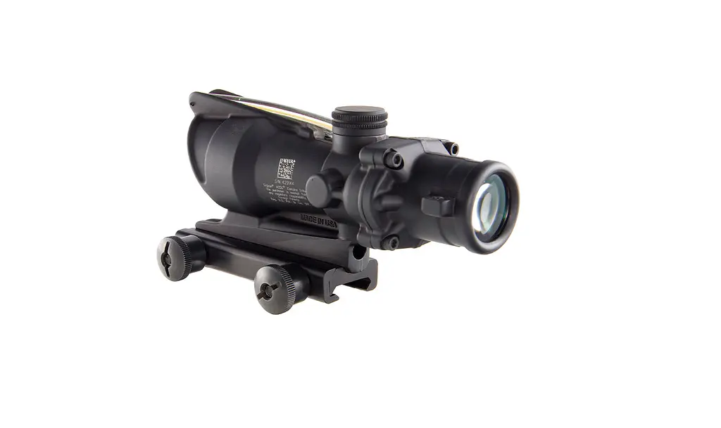 Приціл оптичний Trijicon ACOG 4x32 BAC Dual illum Amber Chevron .223/5.56 BDC - фото 4