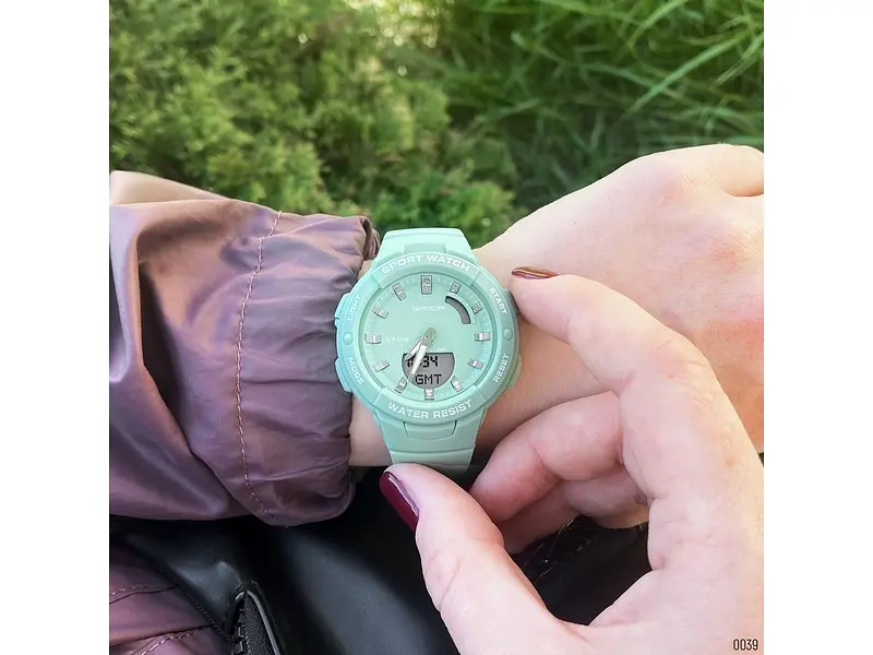 Жіночий наручний годинник 6005 Green Sanda acs0030968 - фото 10