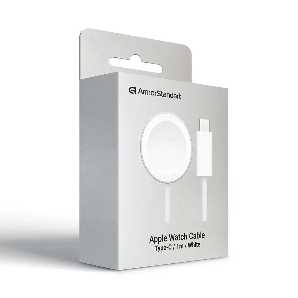 Зарядний кабель ArmorStandart для Apple Watch Type-C 1m white (ARM87457) - фото 5