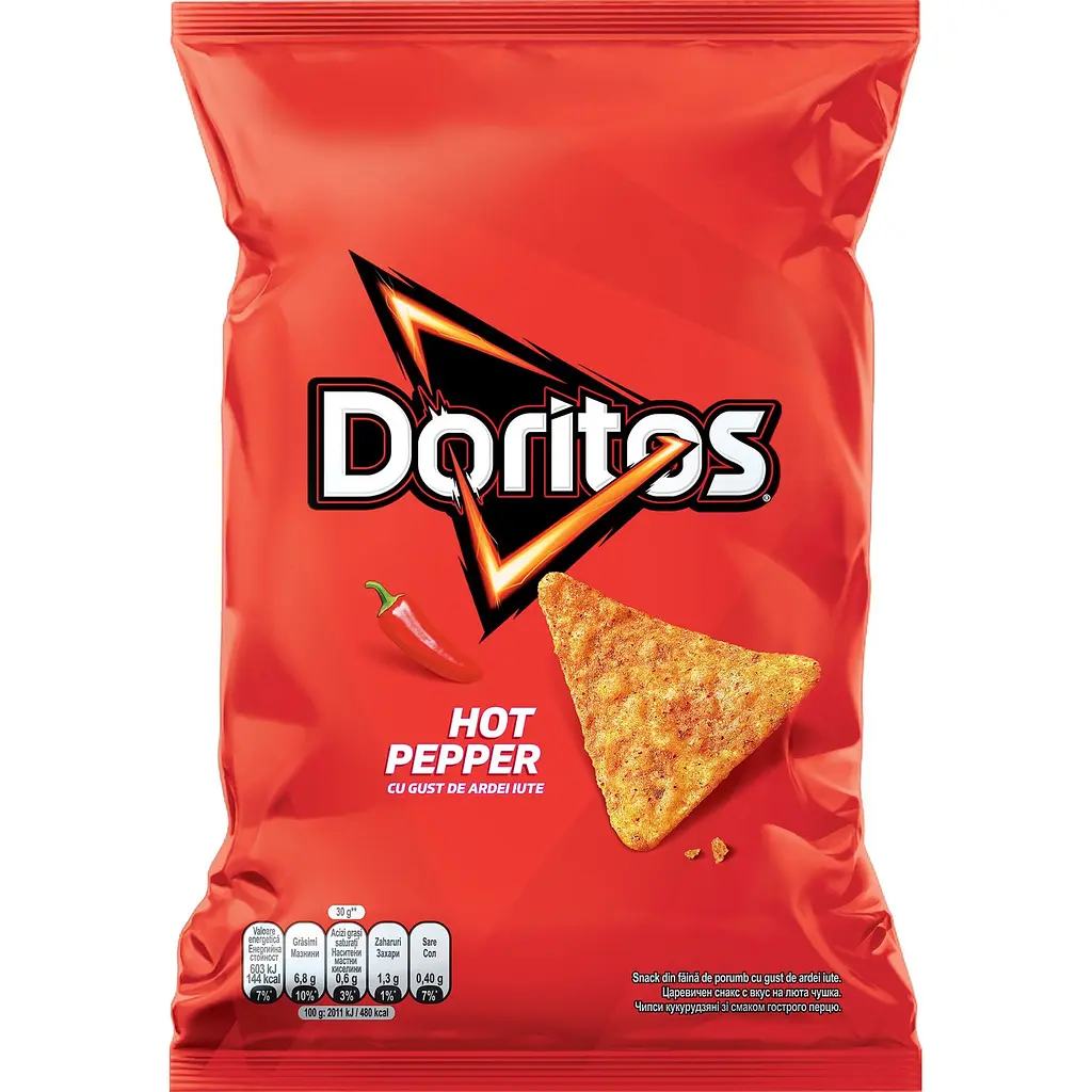 Чипси кукурудзяні Doritos зі смаком гострого перцю 90 г (929718) - фото 2