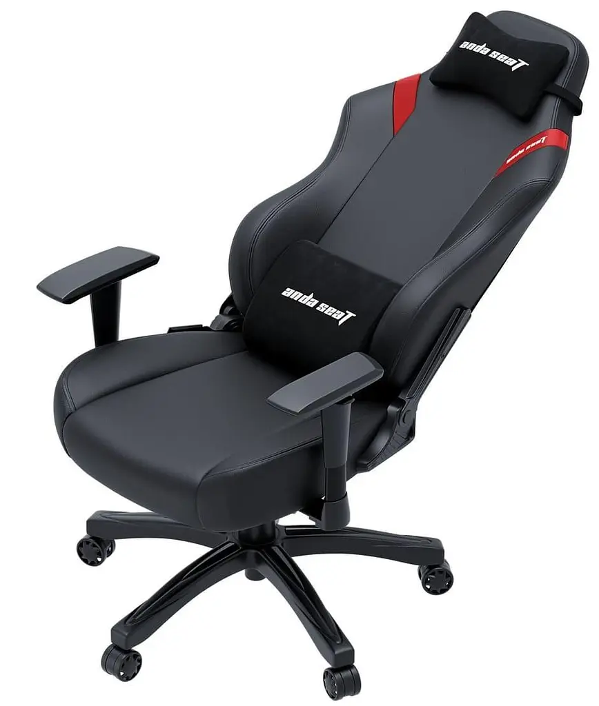 Игровое кресло Anda Seat Luna Size L Black/Red PVC (AD18-44-BR-PV) - фото 6
