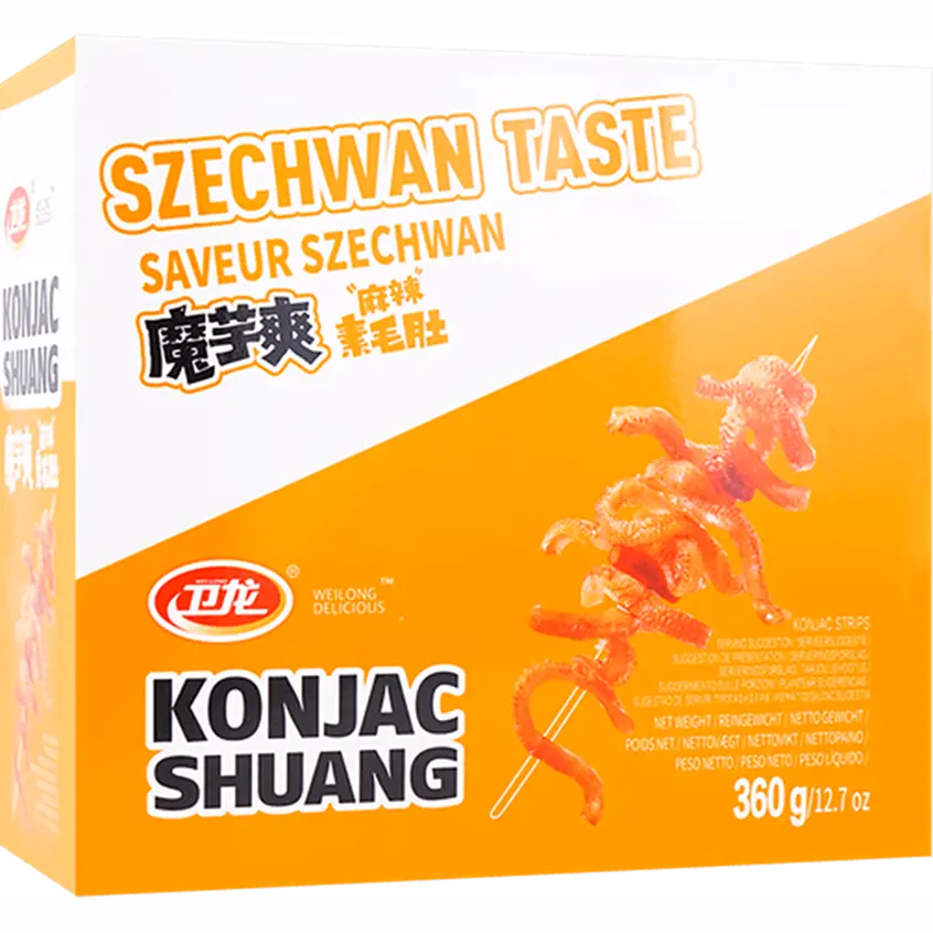 Снек Konjac Shuang Sichuan FlavorWeilong 18 г - фото 2