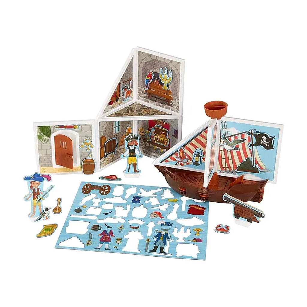 Ігровий набір Melissa & Doug магнітний Піратська бухта (MD30664) - фото 2