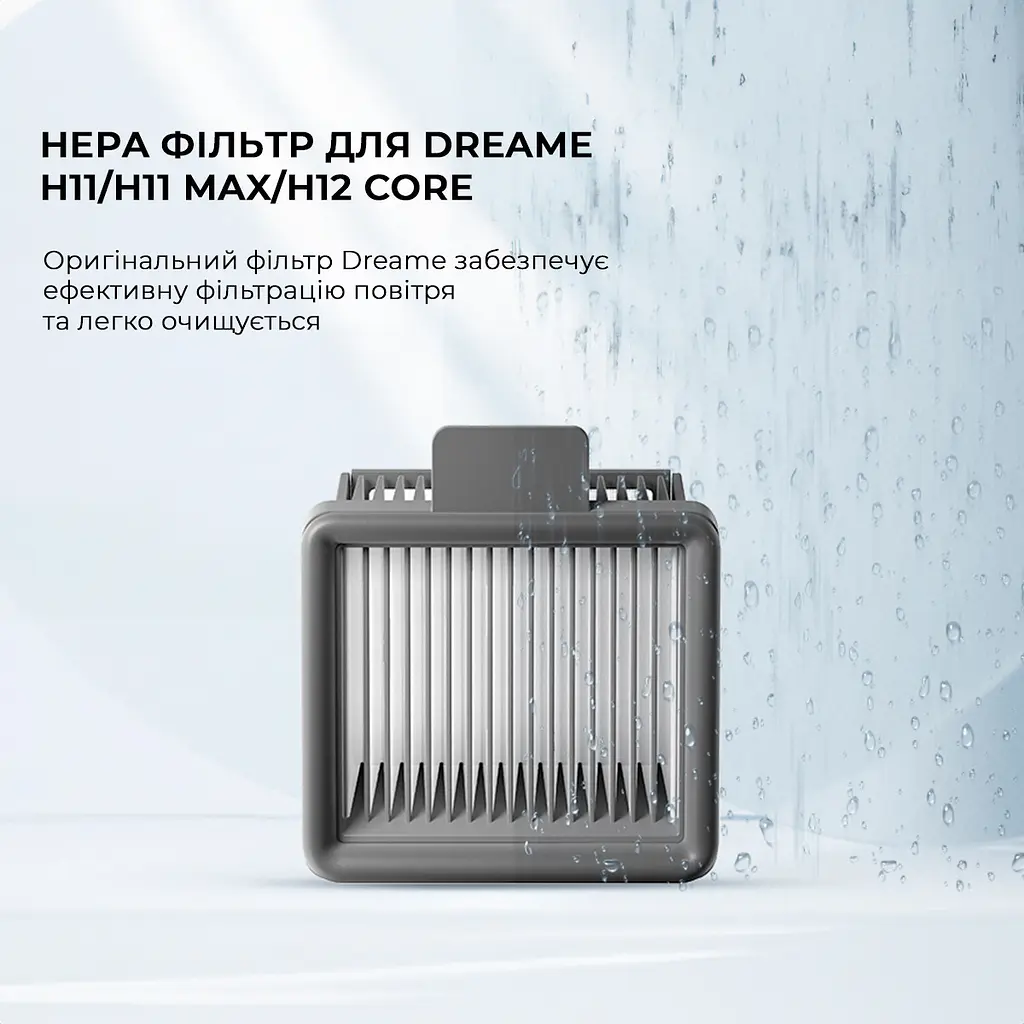 Фільтр для пилососа Dreame H11, H11 MAX, H12, H11 Core, H12 Core - фото 4