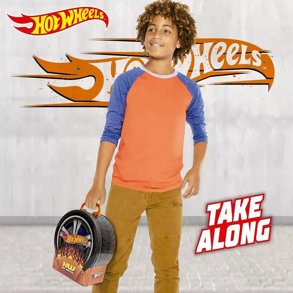 Контейнер-колесо для автівок Hot Wheels металевий (HWCC18) - фото 6
