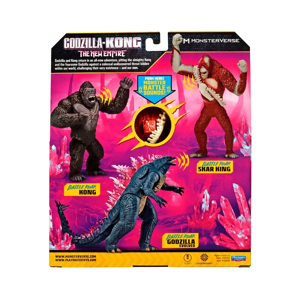 Фігурка GODZILLA X KONG – СКАР КІНГ ГОТОВИЙ ДО БОЮ (18 cm, звук) - фото 7