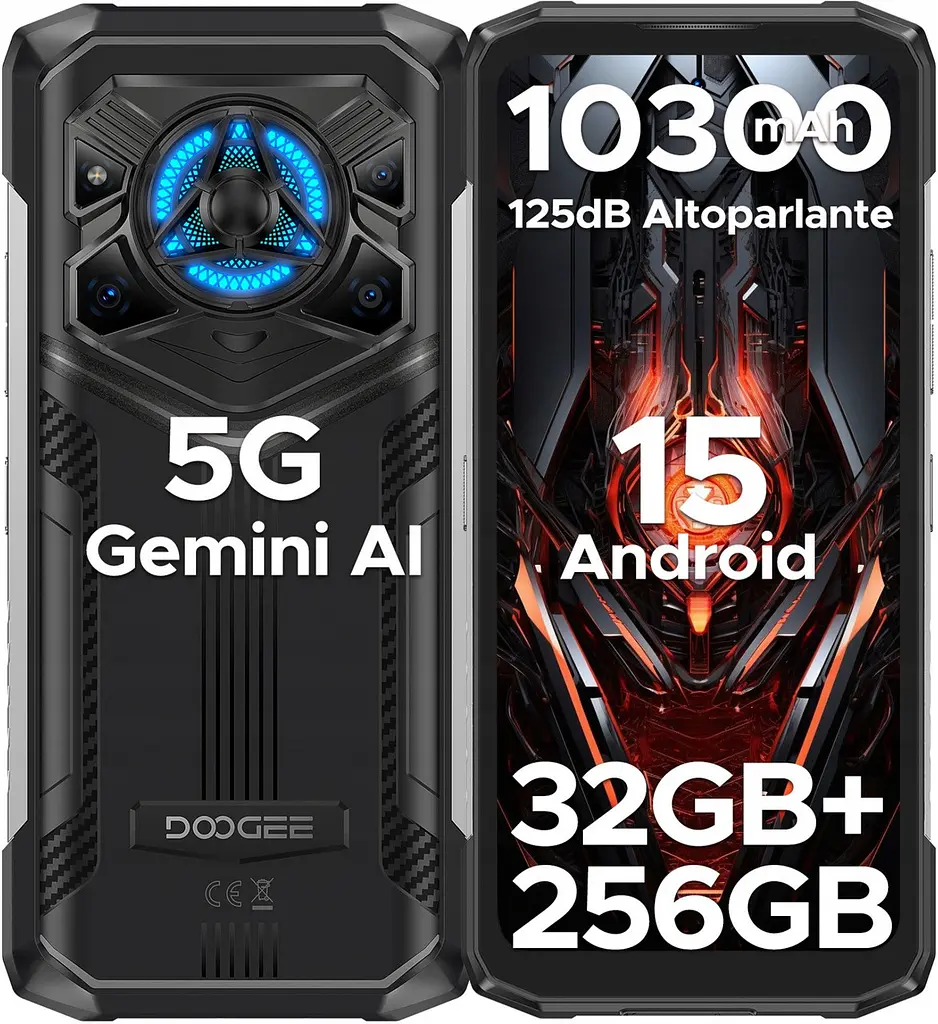 Смартфон Doogee Blade 20 Play 8/256GB Silver - фото 2