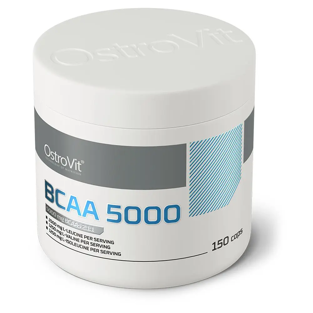 Амінокислота OstroVit BCAA 5000 150 капсул - фото 2