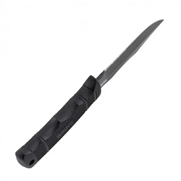 Нож Sog SEAL Pup Kydex Sheath Черный - фото 4