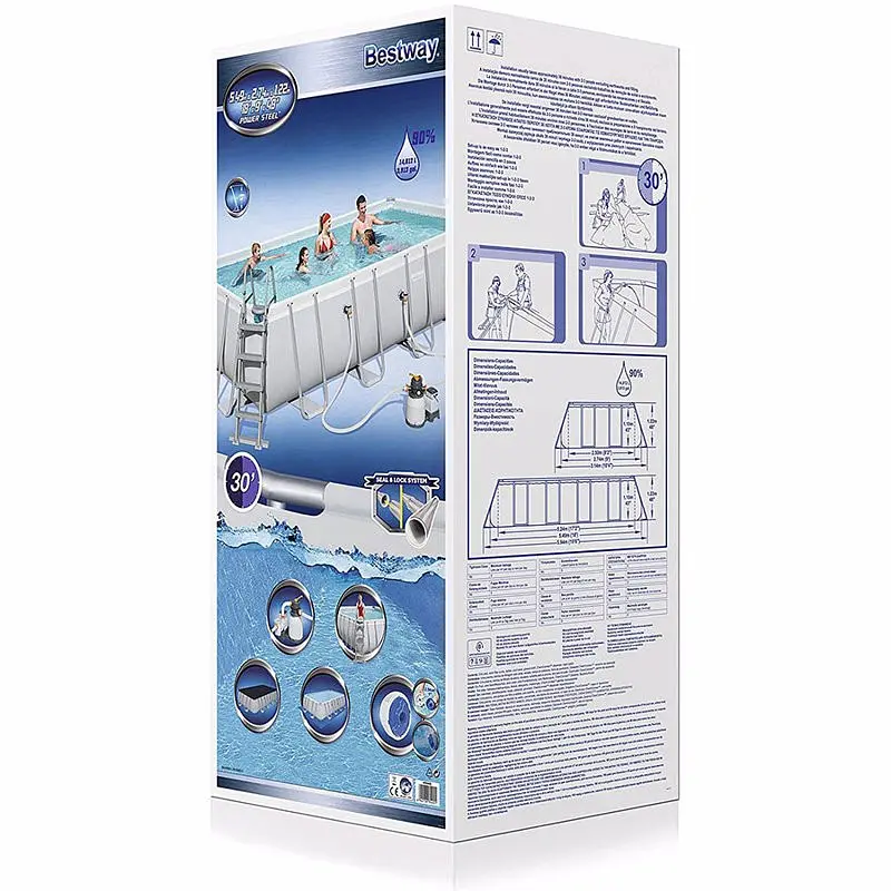 Басейн каркасний Bestway 56466K (549-274-122), 14812 л - фото 10