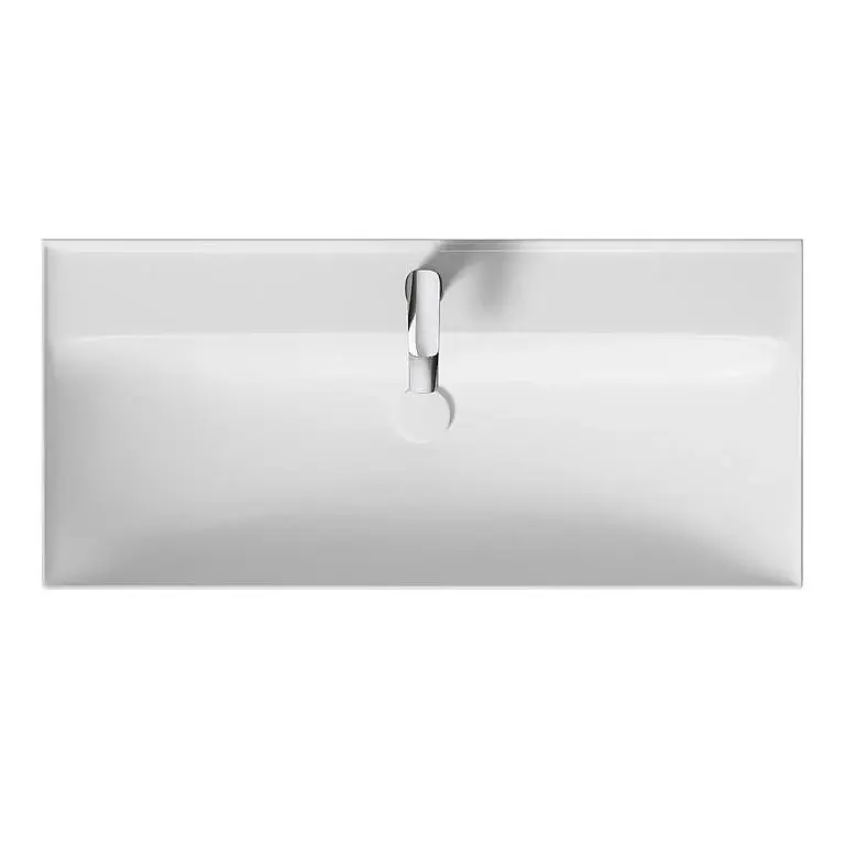 Умивальник меблевий Cersanit Larga 100 см Білий K120-011 30412 - фото 2