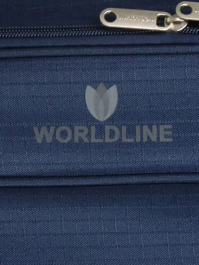 Дорожня сумка на колесах велика L Worldline 898/75 75×34.5×36см 91.8л Синій - фото 12