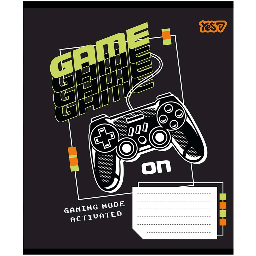 Набір зошитів Yes Game 12 аркушів у лінію 25 шт. (768665) - фото 3