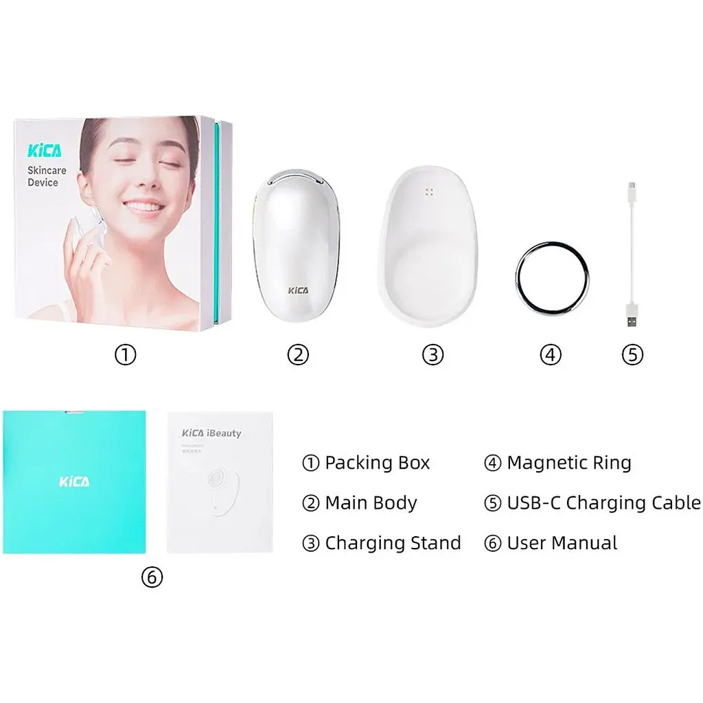 Масажер для обличчя KiCA Skincare Device (Kica-Skin) [176828] - фото 7