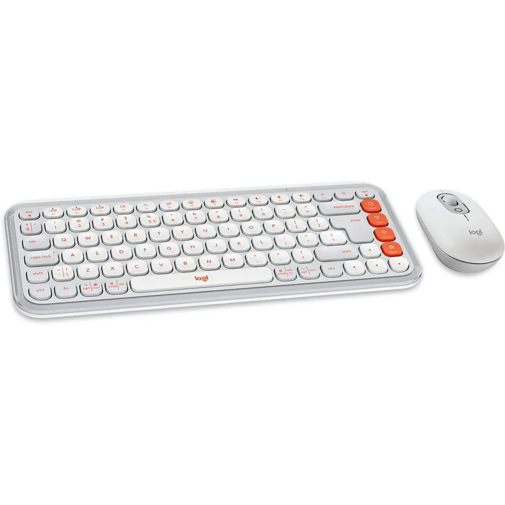 Комплект (Клавіатура та миша) Logitech Pop Icon Combo Off-White (920-013141) - фото 11