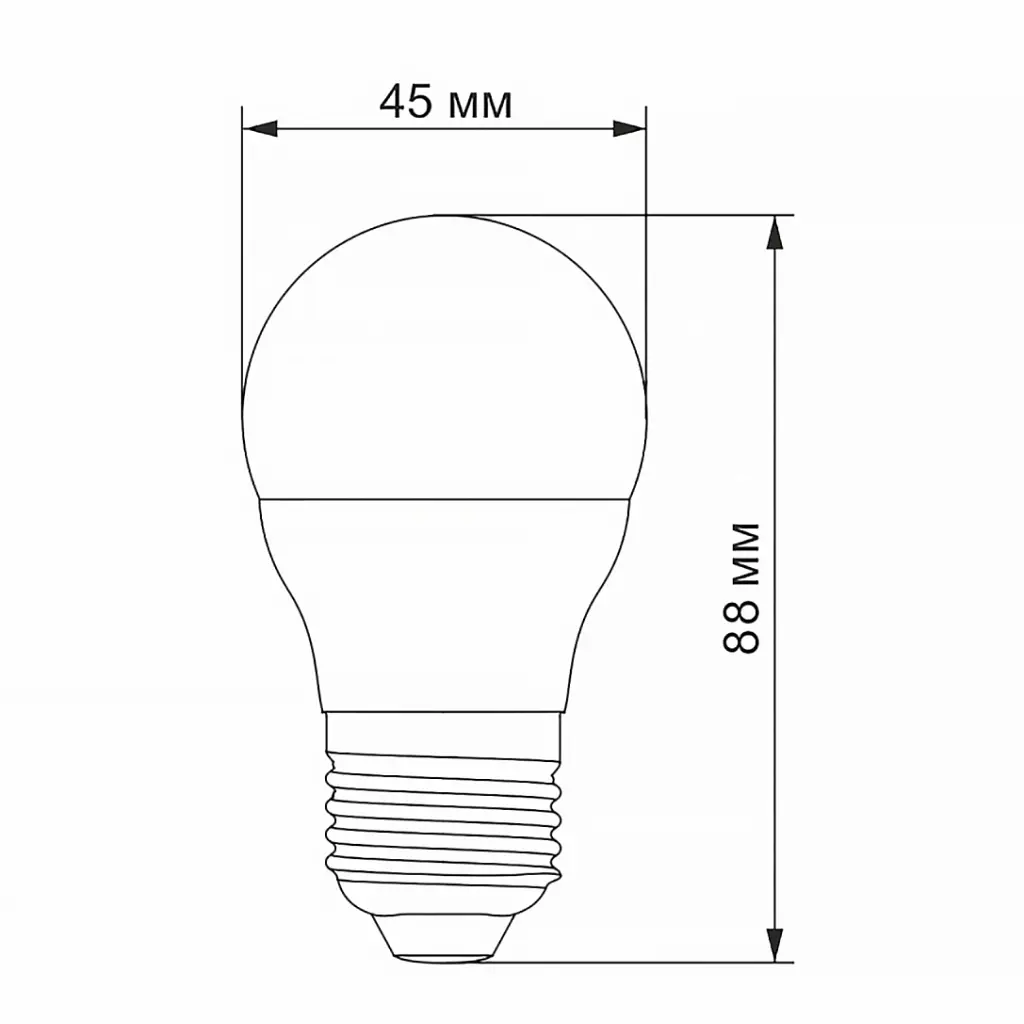 Лампочка Videx VL-G45h-06274 - фото 3